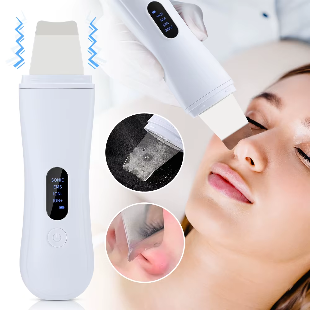 Ultrasonic Facial Skin Scrubber