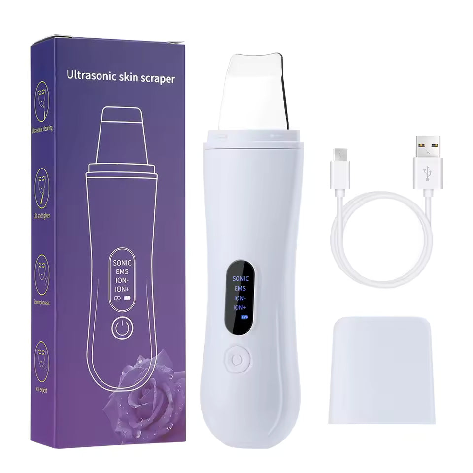 Ultrasonic Facial Skin Scrubber